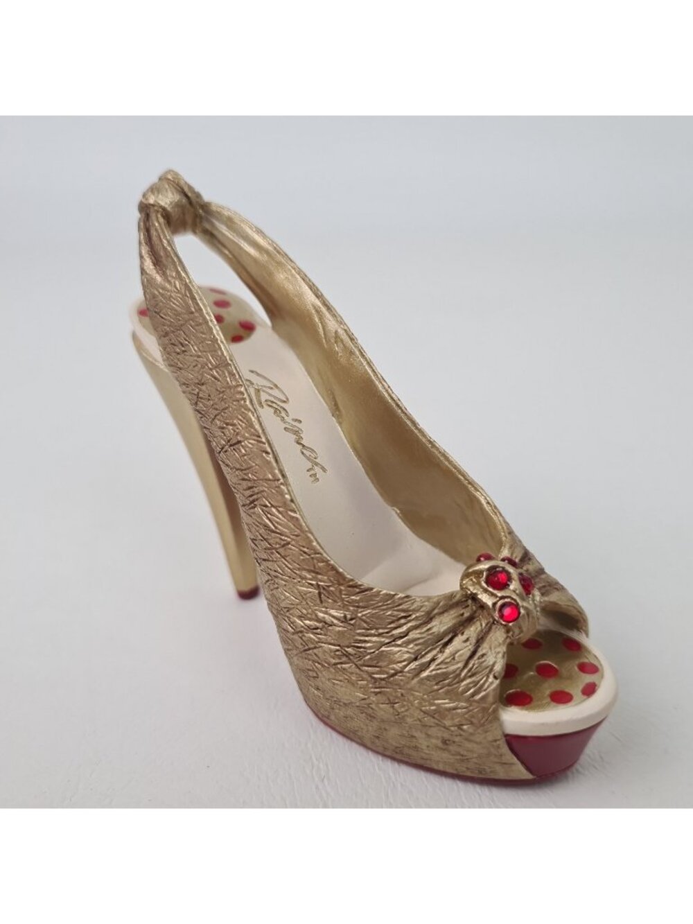 Just The Right Shoe "JTRS Glamour Girl" By Raine Stepping Out 810223 Miniature